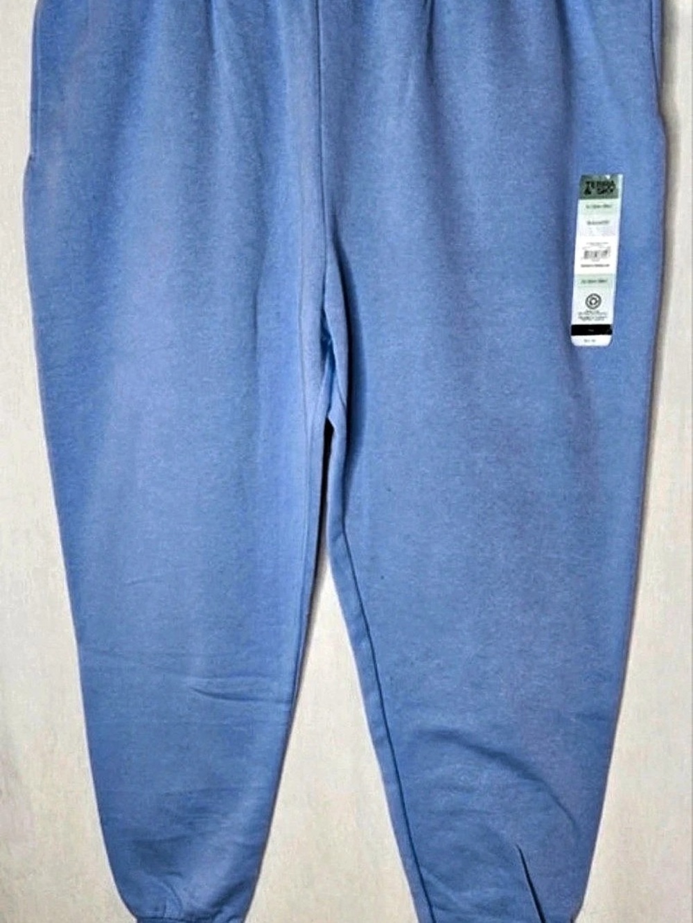 Terra & Sky Women Fleece Jogger Sweatpants Baggy Lounge Athletic Pants Sz 0X/14